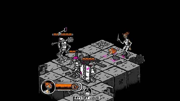 Момент активного игрового действия Plunge