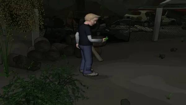 Момент активного игрового действия Polda 5