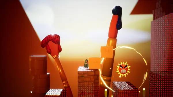 Момент активного игрового действия POLE