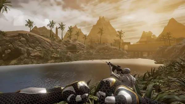 Момент активного игрового действия Power War The First Men