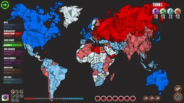 Момент активного игрового действия Precipice