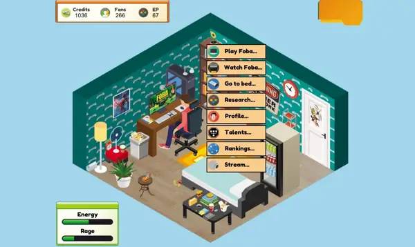 Момент активного игрового действия Pro Gamer Manager