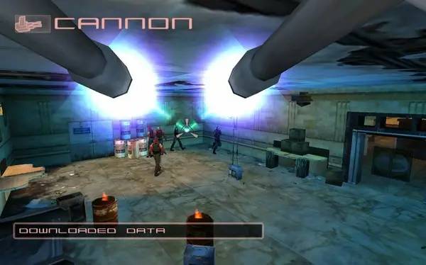 Момент активного игрового действия Project Eden