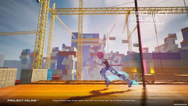 Момент активного игрового действия Project Feline