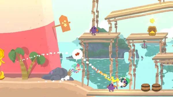 Момент активного игрового действия Promenade