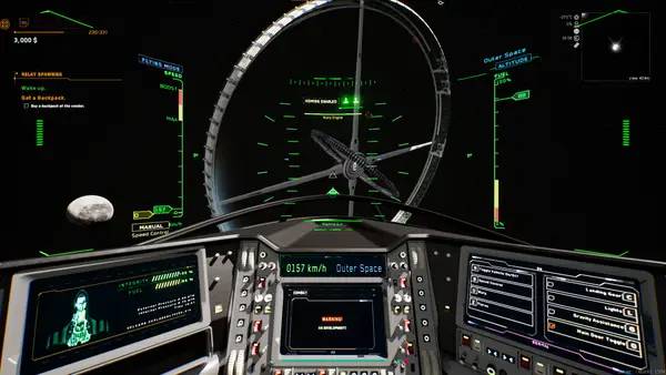 Момент активного игрового действия QANGA