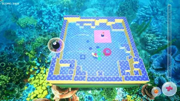 Момент активного игрового действия QuaQua