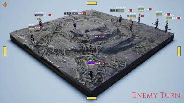 Момент активного игрового действия Rampart Tactics