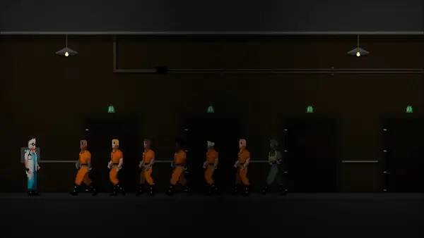 Момент активного игрового действия RATUZ