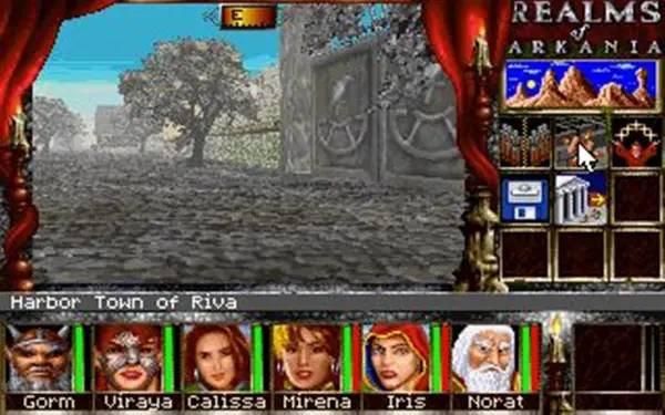 Момент активного игрового действия Realms of Arkania 3 - Shadows over Riva Classic