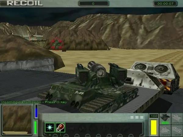 Момент активного игрового действия Recoil