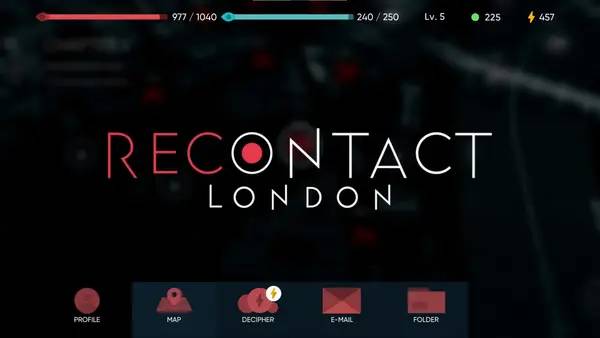 Момент активного игрового действия Recontact London Cyber Puzzle