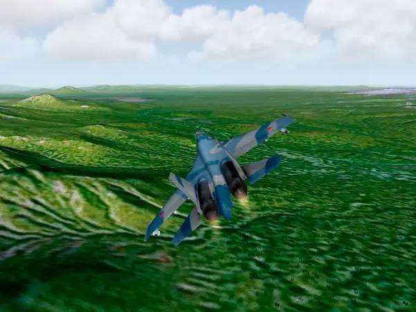 Момент активного игрового действия Red Jets Крылья России