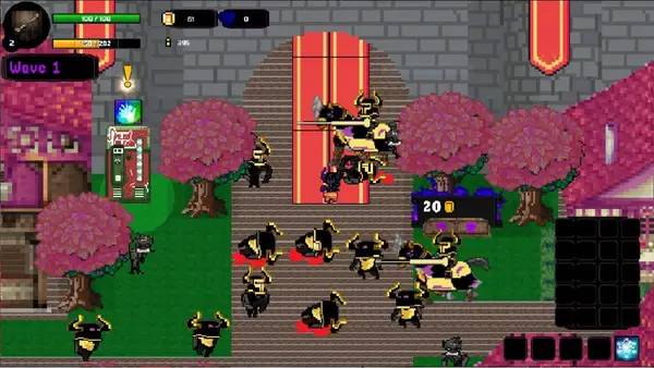 Момент активного игрового действия RED OPS ARCADE