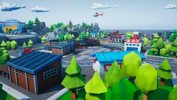 Момент активного игрового действия Rescue Party Live!