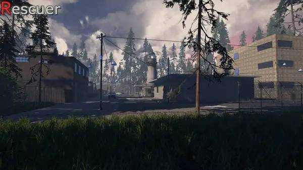 Момент активного игрового действия Rescuer