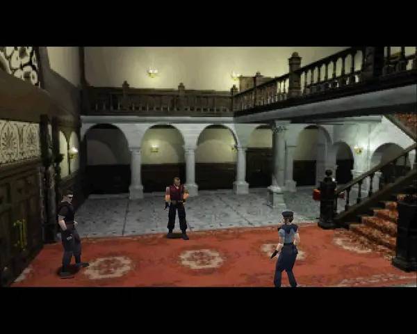 Момент активного игрового действия Resident Evil Classic REbirth