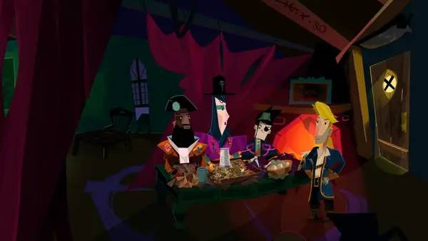 Момент активного игрового действия Return to Monkey Island