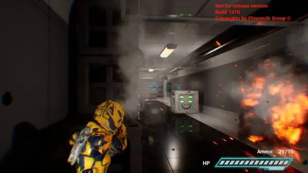 Момент активного игрового действия Robo Inc Project