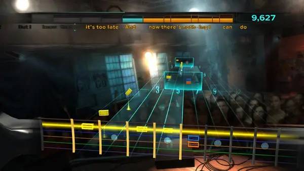 Момент активного игрового действия Rocksmith