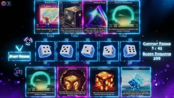 Момент активного игрового действия Rogue Rollout