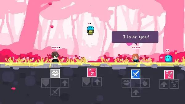 Момент активного игрового действия Roguemance