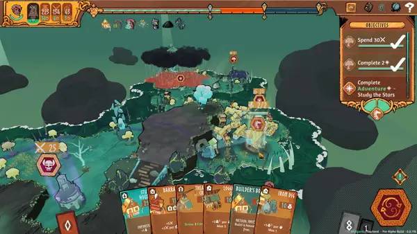 Момент активного игрового действия Roots of Yggdrasil