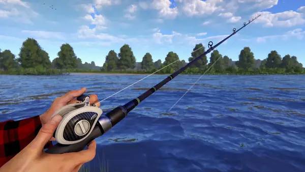 Момент активного игрового действия Russian Fishing 4