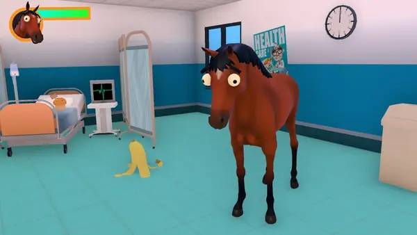 Момент активного игрового действия Saint Hazel's Horsepital