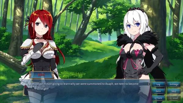 Момент активного игрового действия Sakura MMO 2