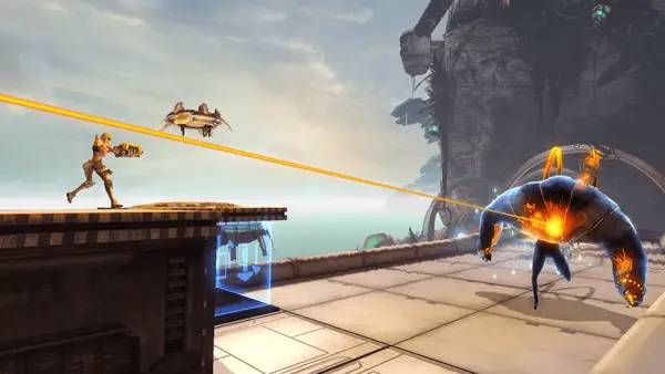 Момент активного игрового действия Sanctum