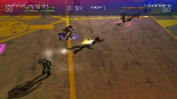 Момент активного игрового действия Savage Arena