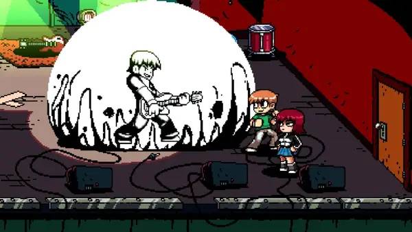 Момент активного игрового действия Scott Pilgrim vs. The World  The Game – Complete Edition