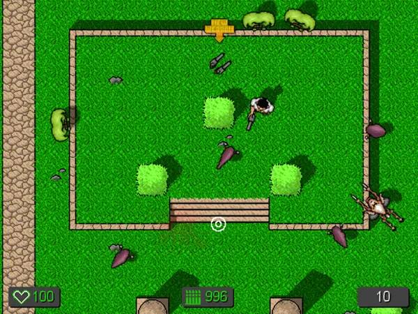 Момент активного игрового действия Serious Sam The Greek Encounter