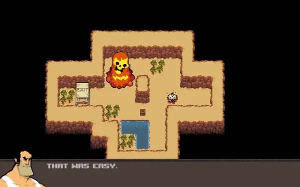 Момент активного игрового действия Serious Sam The Random Encounter