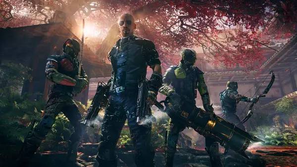 Момент активного игрового действия Shadow Warrior 2