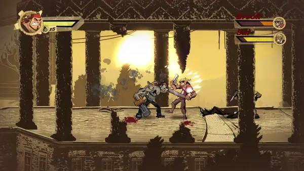 Момент активного игрового действия Shank