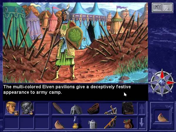 Момент активного игрового действия Shannara