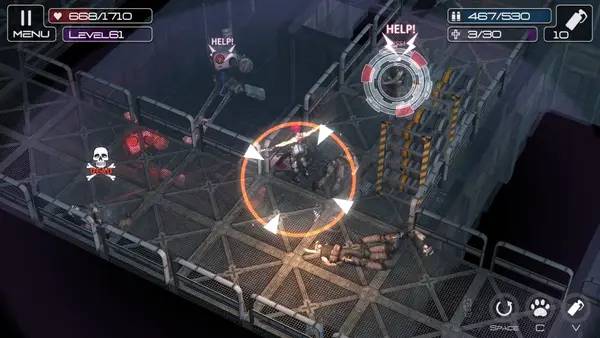 Момент активного игрового действия Silver Bullet Prometheus