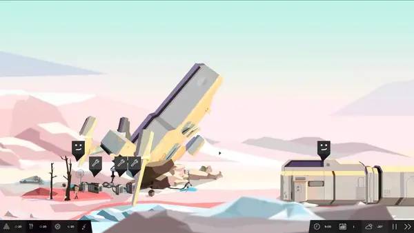 Момент активного игрового действия симметрия