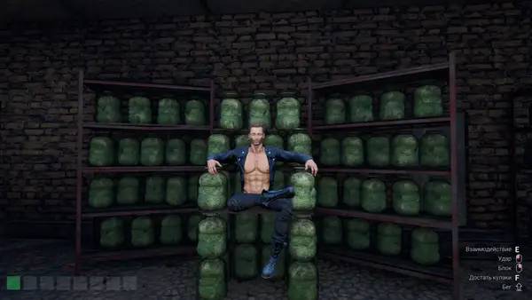 Момент активного игрового действия Симулятор Чушпана 2