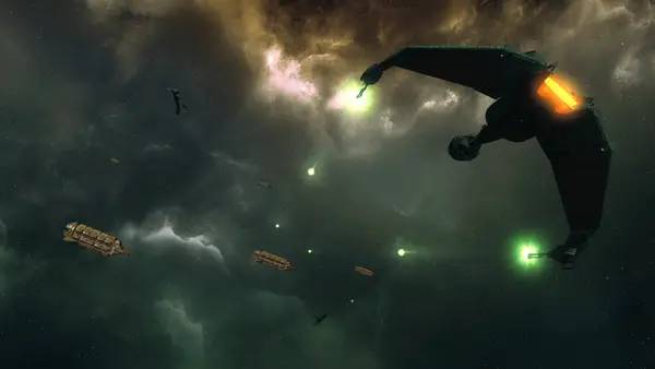 Момент активного игрового действия Sins Of A Solar Empire  Rebellion - Star Trek Armada 3 Mod