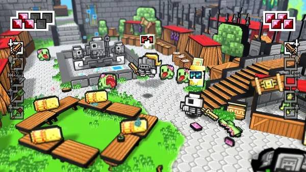 Момент активного игрового действия Skellboy Refractured