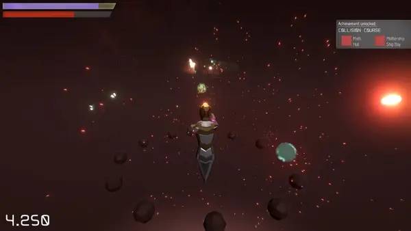 Момент активного игрового действия Skyrift