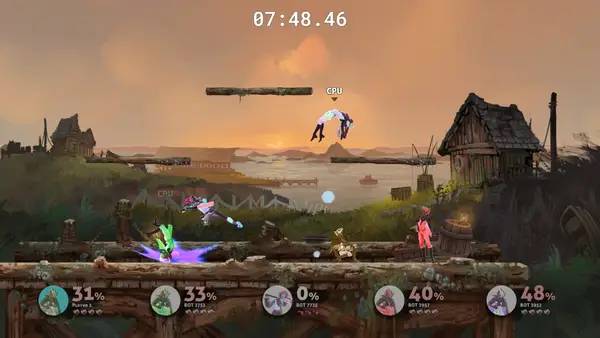 Момент активного игрового действия SLAYERS FOR HIRE