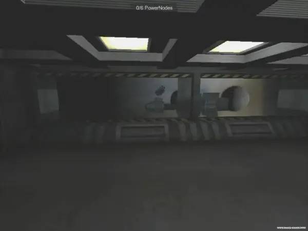 Момент активного игрового действия Slender Space