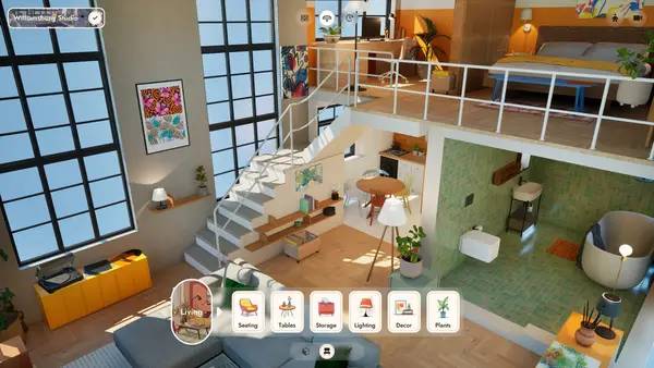 Момент активного игрового действия Small Spaces