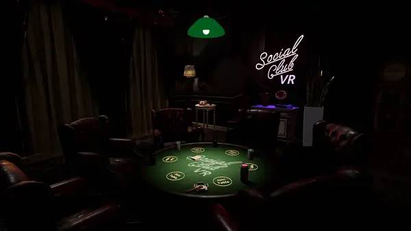 Момент активного игрового действия Social Club VR Casino Nights