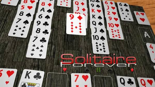 Момент активного игрового действия Solitaire Forever II