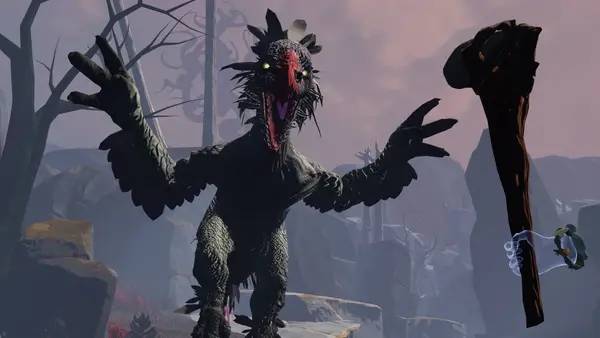 Момент активного игрового действия Song in the Smoke